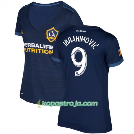 Billiga Fotbollströjor LA Galaxy Ibrahimović 9 Dam Borta tröja 2017/18 Kortärmad